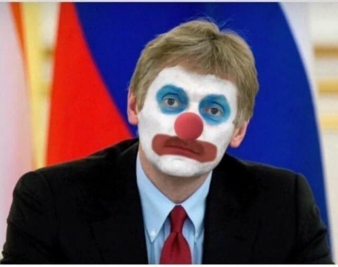 Peskov The Clown Blank Meme Template