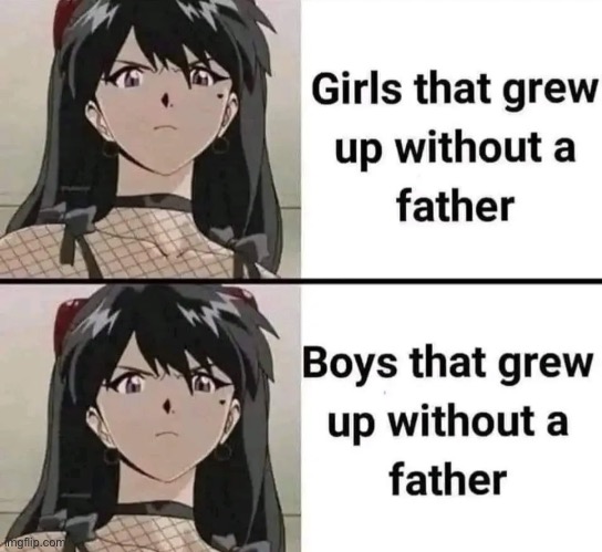 I ended up like that WITH a father figure, so I guess I was screwed either way | made w/ Imgflip meme maker