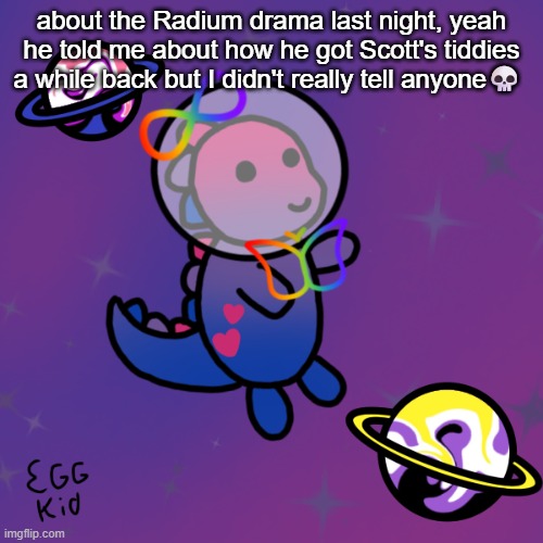 Neko autistic ahh picrew | about the Radium drama last night, yeah he told me about how he got Scott's tiddies a while back but I didn't really tell anyone💀 | image tagged in neko autistic ahh picrew | made w/ Imgflip meme maker