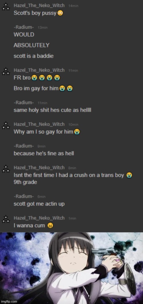 this made scott very uncomfortable i hate radium i hate him | made w/ Imgflip meme maker
