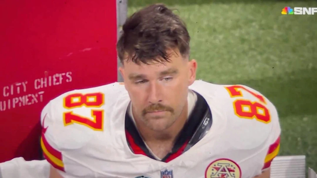Sad Kelce Blank Meme Template