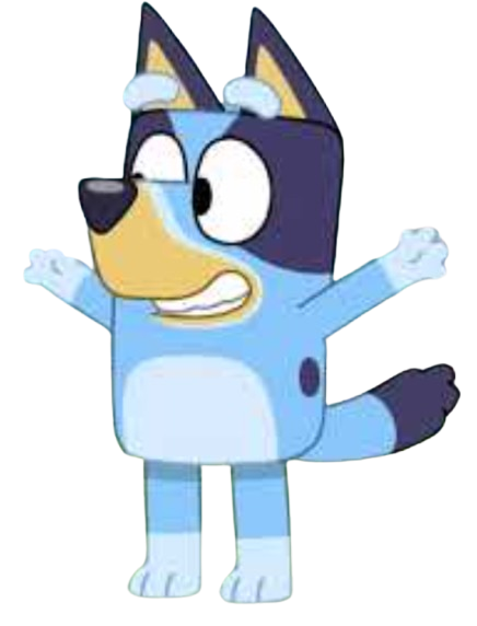 Bluey Heeler Blank Meme Template