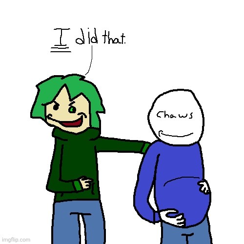 Don't know how i feel about this drawing anymore | made w/ Imgflip meme maker