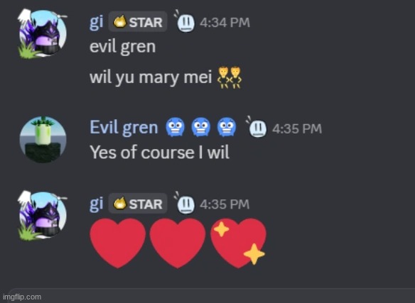 die of death evil gren is married wow | made w/ Imgflip meme maker