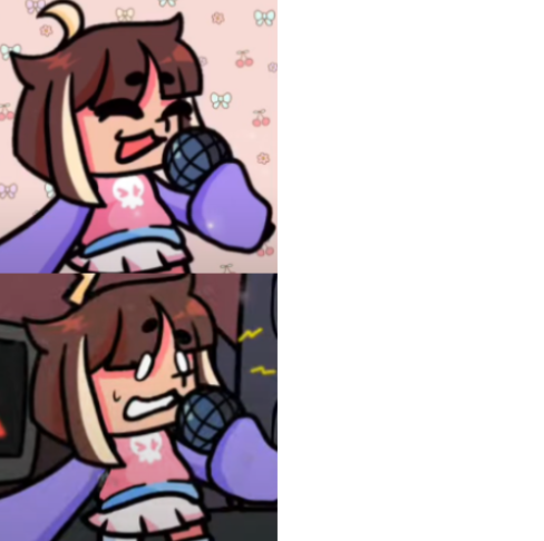 QT fnf reaction Blank Meme Template