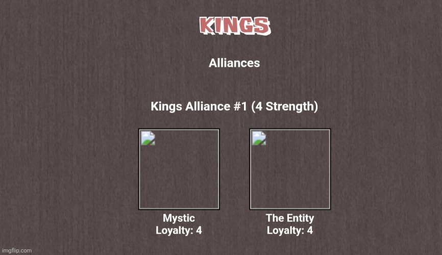Not the ONE intact alliance having two members! | made w/ Imgflip meme maker