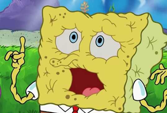SpongeBob: I need water Blank Meme Template