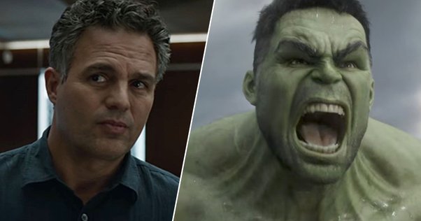 hulk before and after Blank Meme Template
