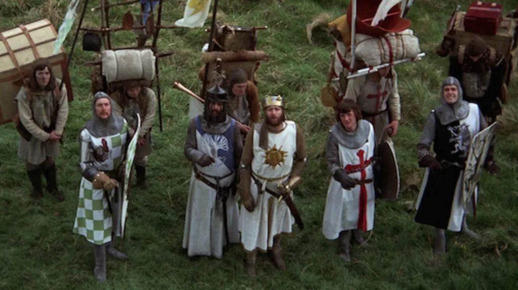 Monty Python French Castle Blank Meme Template