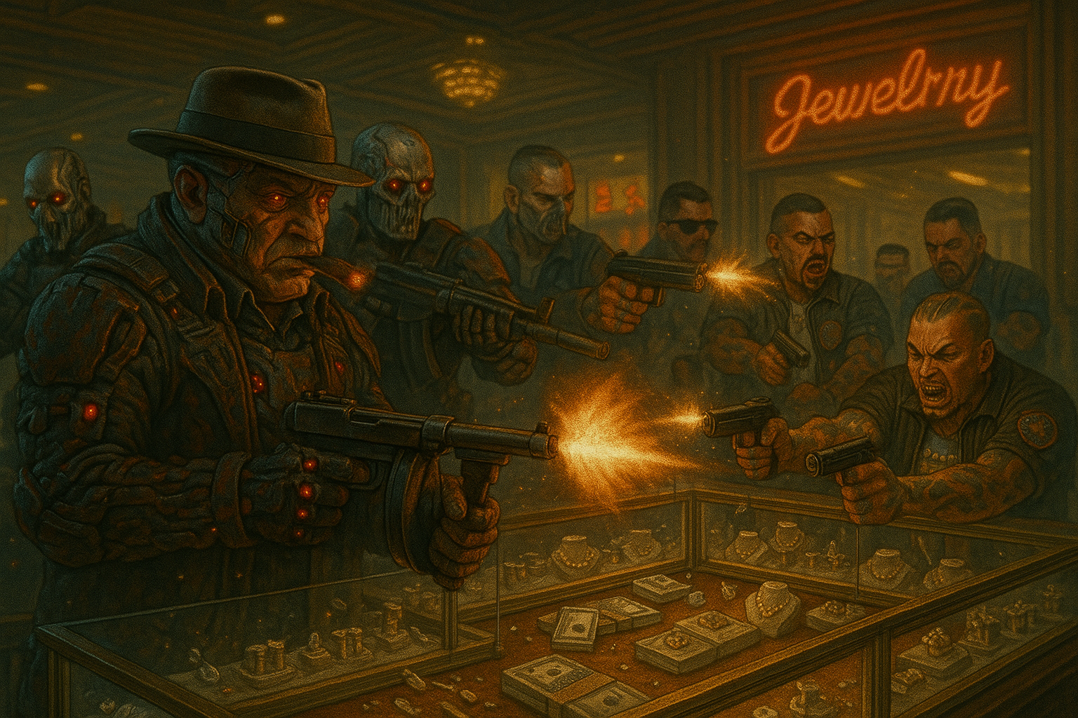 Don Maelstrom capone Blank Meme Template