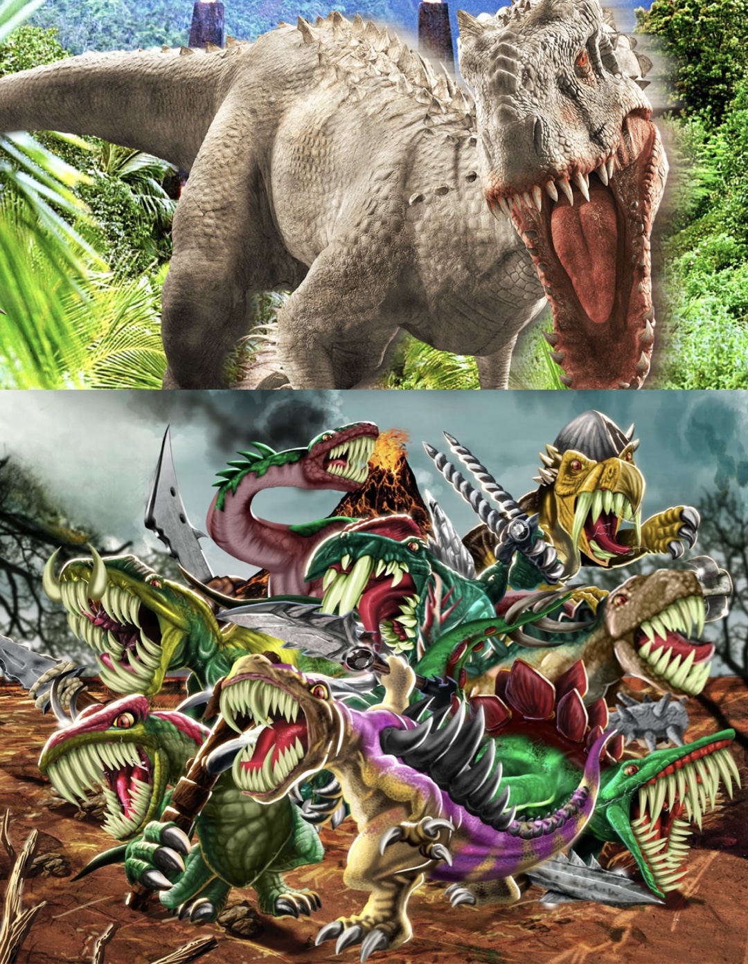 Indominus Predasaurs meme Blank Meme Template