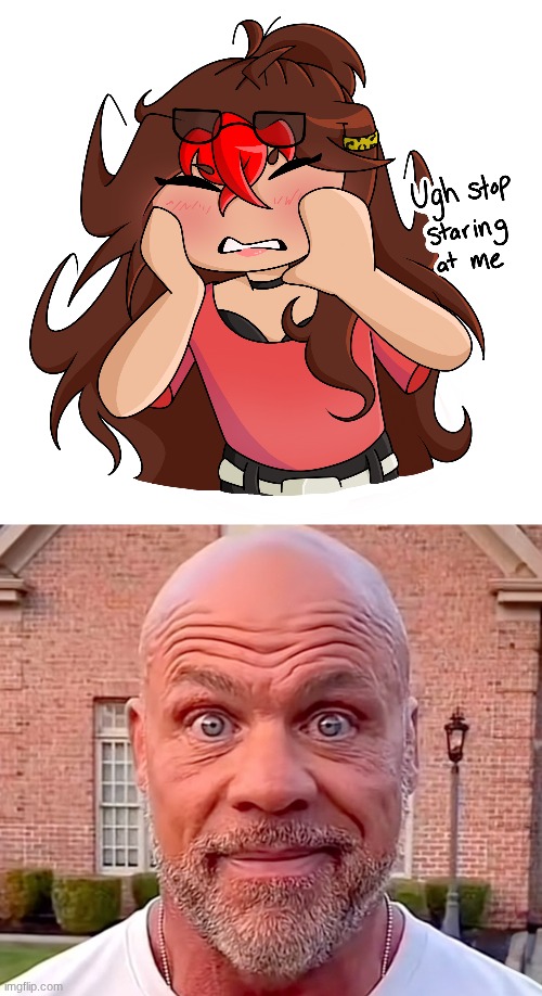 image tagged in kurt angle stare | made w/ Imgflip meme maker