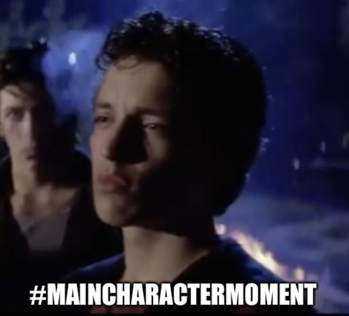 #maincharactermoment Blank Meme Template