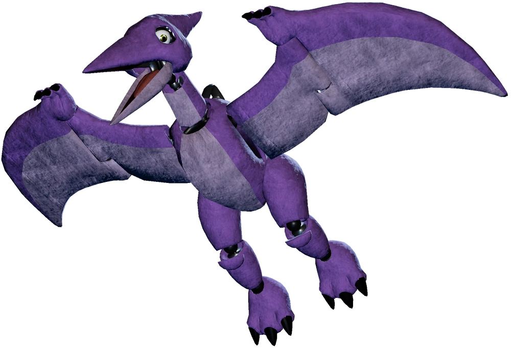 Plum Pterodactyl Blank Meme Template