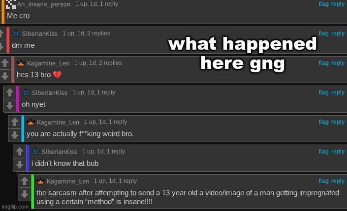 what happened here gng | made w/ Imgflip meme maker