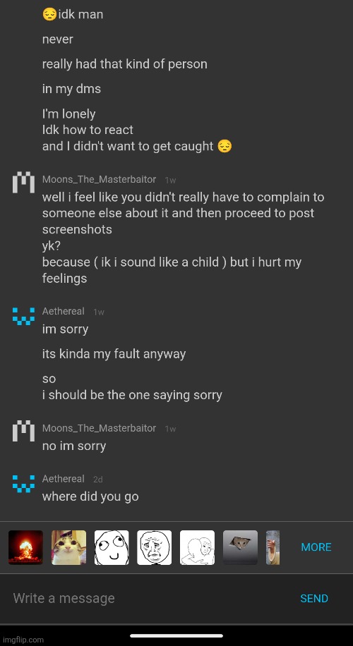 I think I screwed up | made w/ Imgflip meme maker