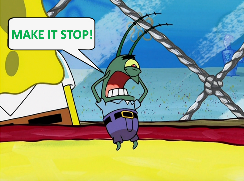make it stop Blank Meme Template