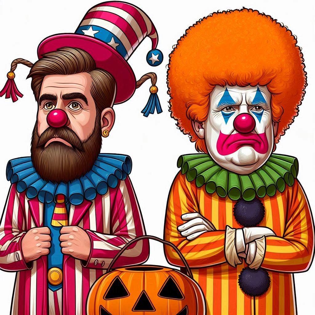 Clown Trump Vance Ukraine Blank Meme Template