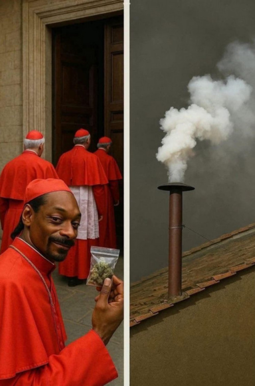 Waiting for the Conclave to smoke. | image tagged in memes,fun | made w/ Imgflip meme maker