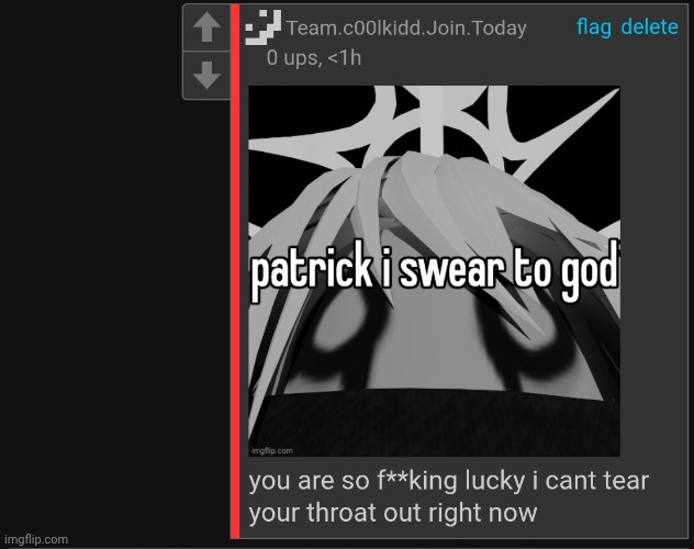 Should i make this a temp or ban him | made w/ Imgflip meme maker