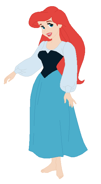 Barefeet Ariel No Shoes Meme Template