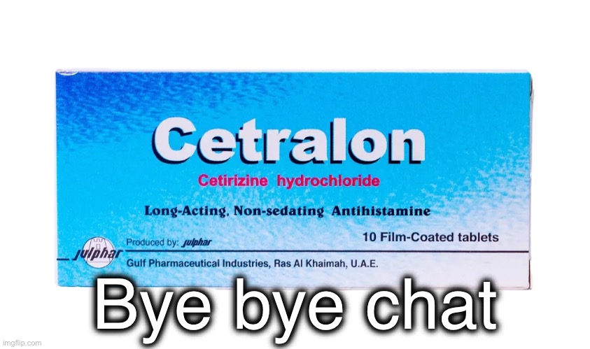 Cetralon (ArabMogus temp) | Bye bye chat | image tagged in cetralon arabmogus temp | made w/ Imgflip meme maker