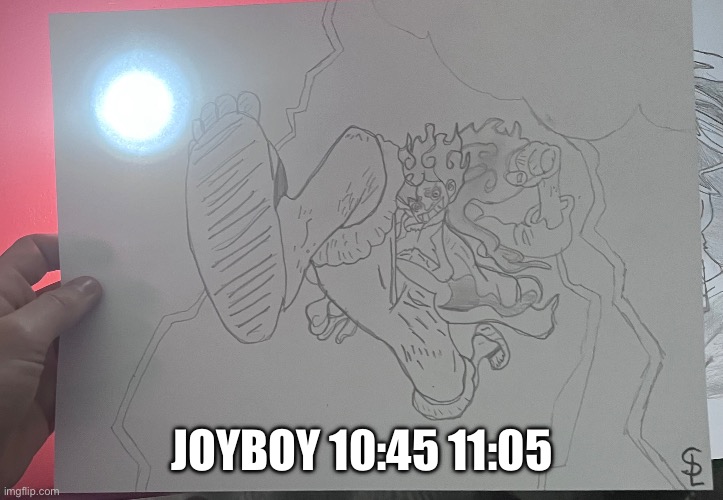 That’s how long it took me to draw that | JOYBOY 10:45 11:05 | made w/ Imgflip meme maker