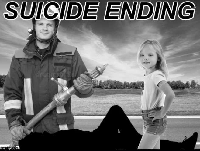 Man the game hangs at startup | image tagged in suicide ending | made w/ Imgflip meme maker