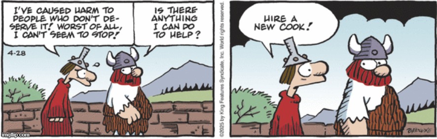 Hagar The Horrible | image tagged in comics | made w/ Imgflip meme maker