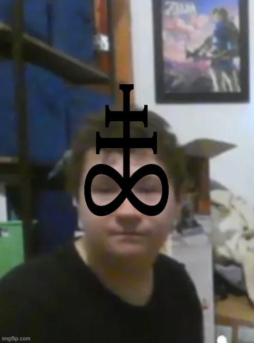 KKKaden with leviathan cross mask | image tagged in kaden s vacuums carpet cleaners and more | made w/ Imgflip meme maker