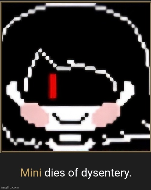 Hunger games did it. | image tagged in hunger games,mini | made w/ Imgflip meme maker