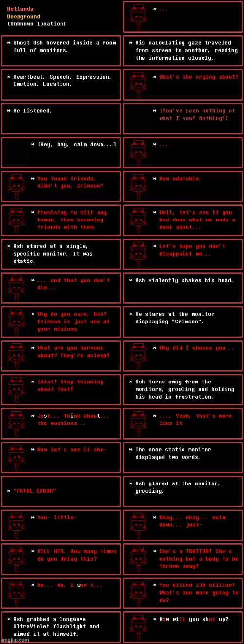 (Chapter 38) [i already shitposted-] | image tagged in undertale,understream,corruption,chapters,chapter,textbox | made w/ Imgflip meme maker