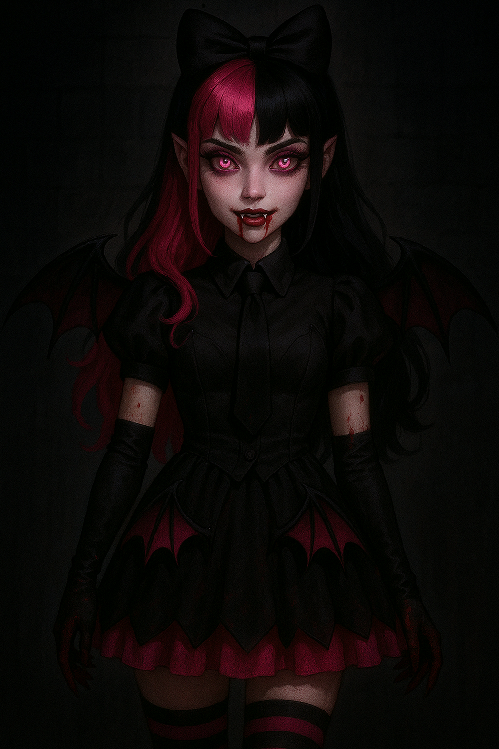 Draculaura redesign Blank Meme Template