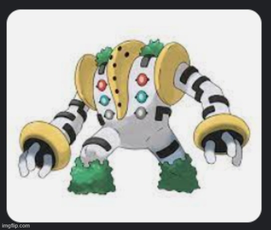 REGIGIGAS | image tagged in regigigas | made w/ Imgflip meme maker