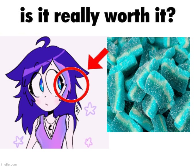 The fact that there are people out there that goon to her is insane | image tagged in is it really worth it | made w/ Imgflip meme maker