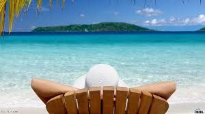 Vacation Beach | image tagged in vacation beach | made w/ Imgflip meme maker