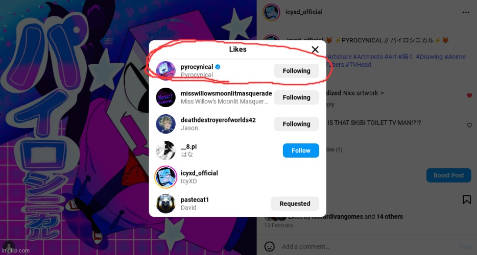 throwback to when the inflation man liked my fanart of him | made w/ Imgflip meme maker