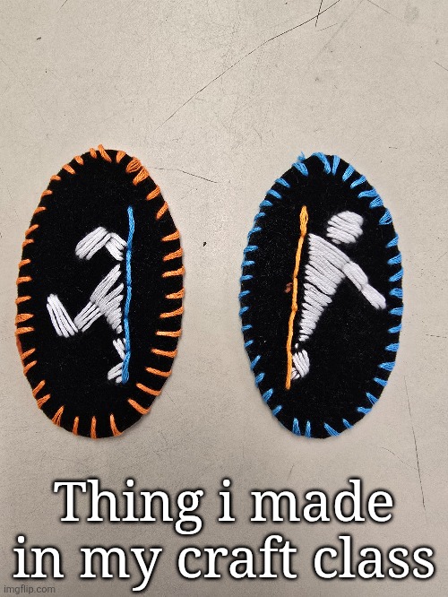 Portal | Thing i made in my craft class | made w/ Imgflip meme maker