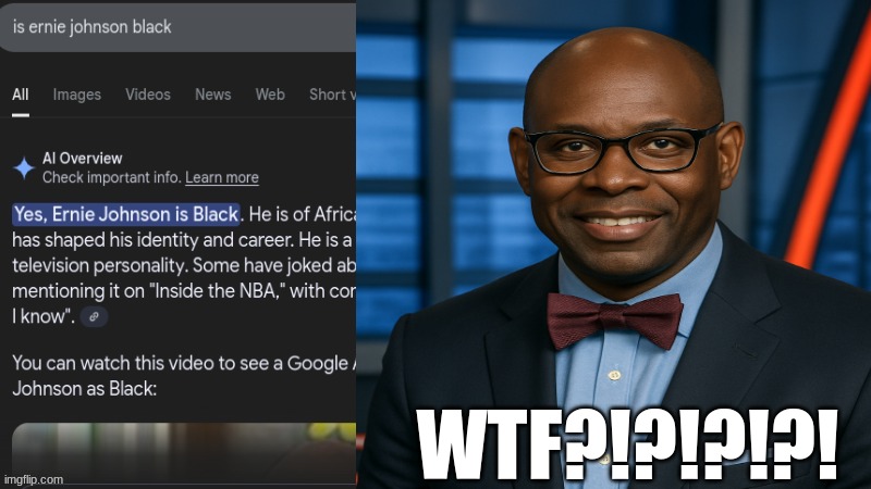 Ernie Johnson meme | WTF?!?!?!?! | image tagged in memes,nba memes,sports,nba,basketball,tnt | made w/ Imgflip meme maker