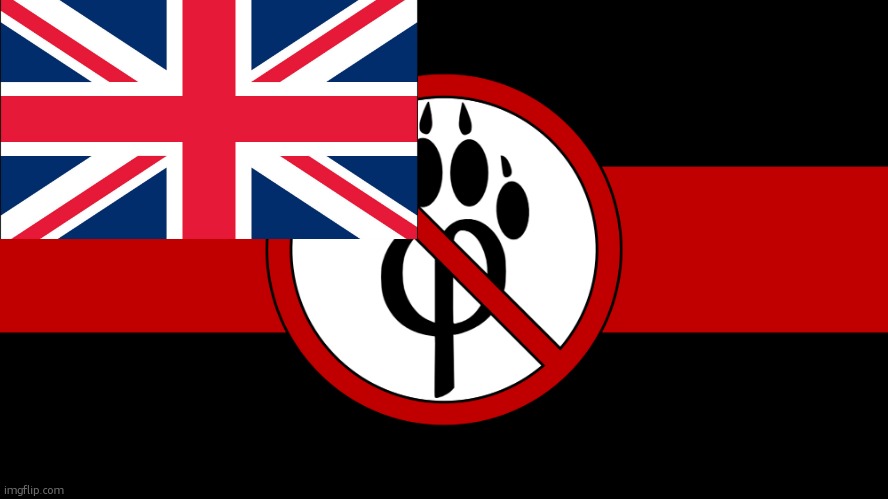 anti furry flag | image tagged in anti furry flag | made w/ Imgflip meme maker