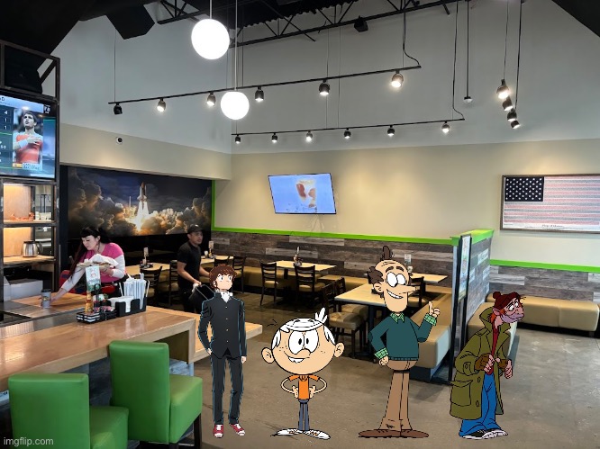 The Toasted Yolk (Lincoln's POV) | image tagged in anime,breakfast,disney,lincoln loud,nickelodeon,the loud house | made w/ Imgflip meme maker
