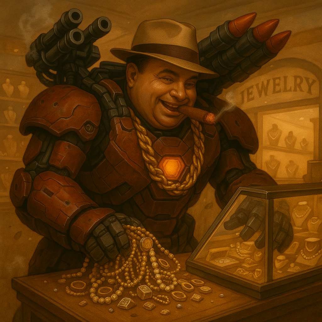 Ironcapone Blank Meme Template
