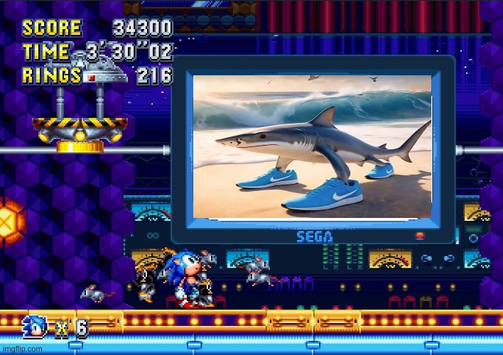 Sonic Mania Sign | image tagged in sonic mania sign | made w/ Imgflip meme maker