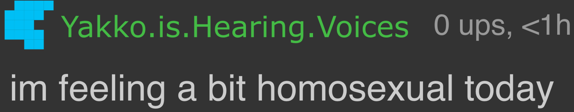 im feeling a bit homosexual today Blank Meme Template