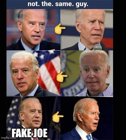 FAKE JOE | made w/ Imgflip meme maker
