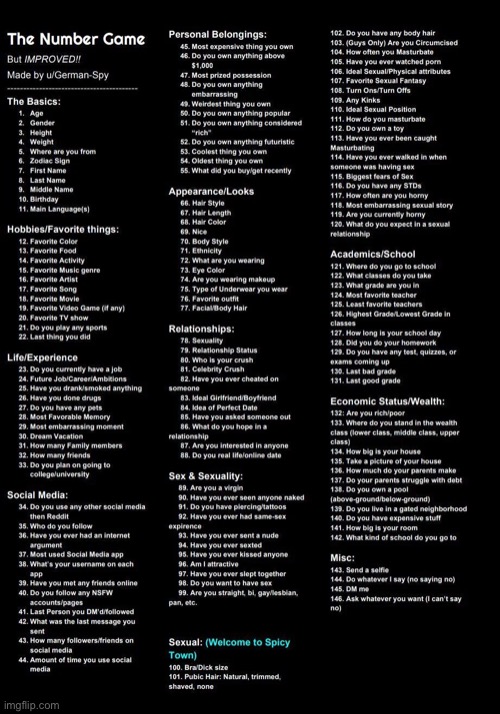 tf is this bingo | image tagged in the number game | made w/ Imgflip meme maker