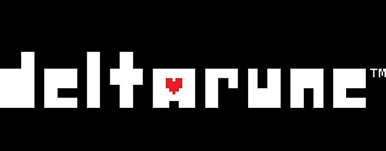 DELTARUNE logo Blank Meme Template