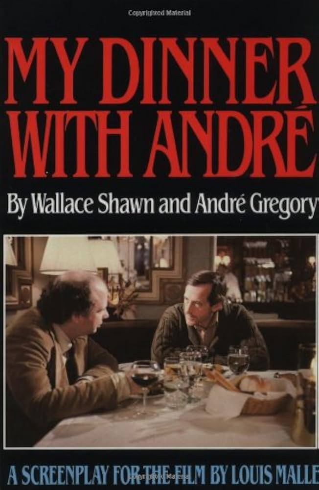 My Dinner With Andre Script Book Cover Blank Meme Template