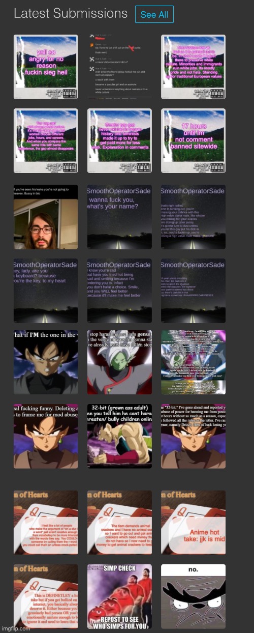 Slop user profiles | made w/ Imgflip meme maker
