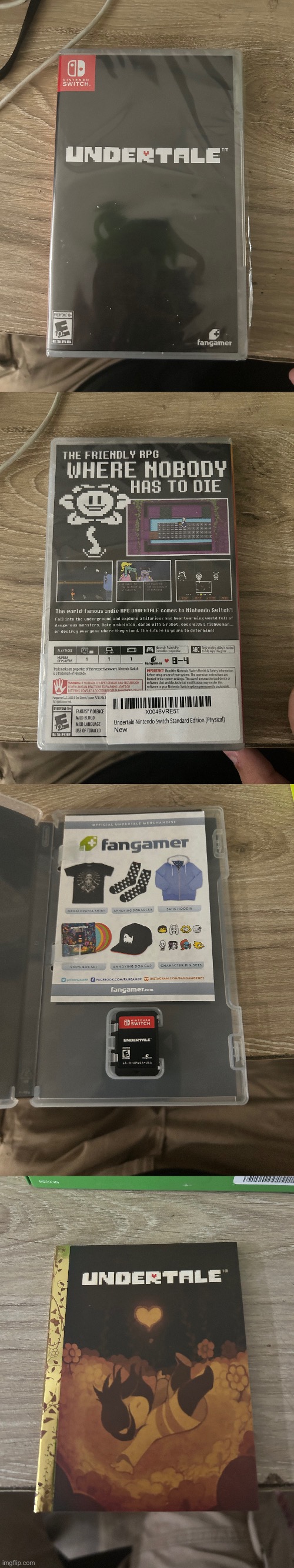 Really excited to play Undertale tomorrow! | image tagged in undertale,unboxing | made w/ Imgflip meme maker
